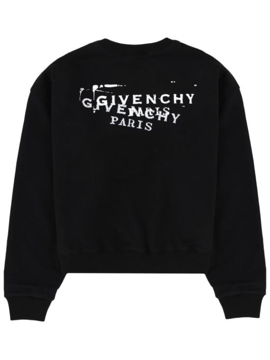  지방시 긴팔 티셔츠 BWJ04UP7A7 001 Black - GIVENCHY