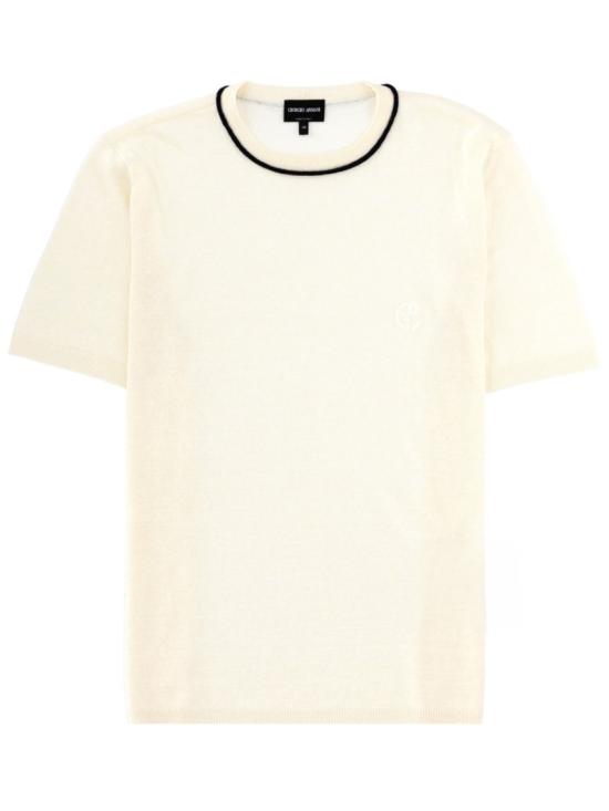 26SS 조르지오 아르마니 반팔 티셔츠 GM003520 AF24710F0026 Neutrals