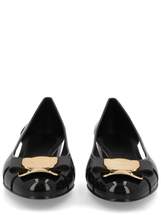 26SS 살바토레 페라가모 플랫 슈즈 785441 01K557001 Black - SALVATORE FERRAGAMO