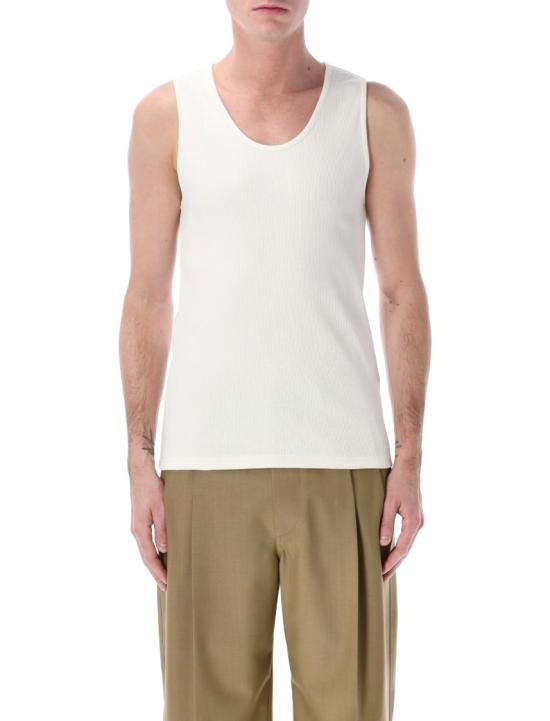 26SS 르메르 저지 탱크탑 TS0006LJ1030WH086 White