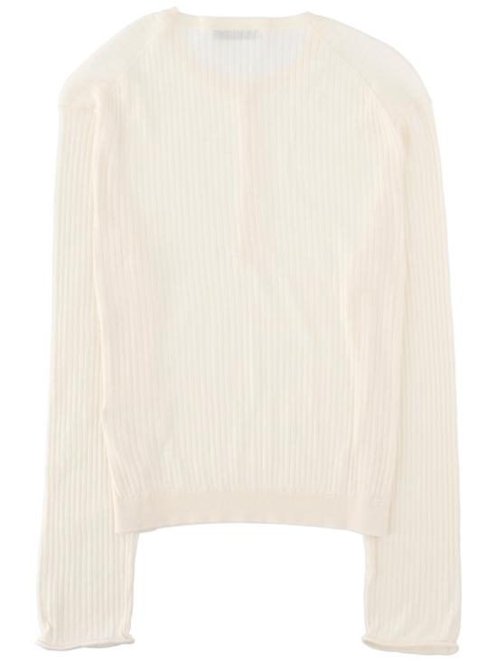 26SS 아워레가시 파인 헨리 코튼 티셔츠 M2263FI IVORYCOTTONCREPE White - OUR LEGACY