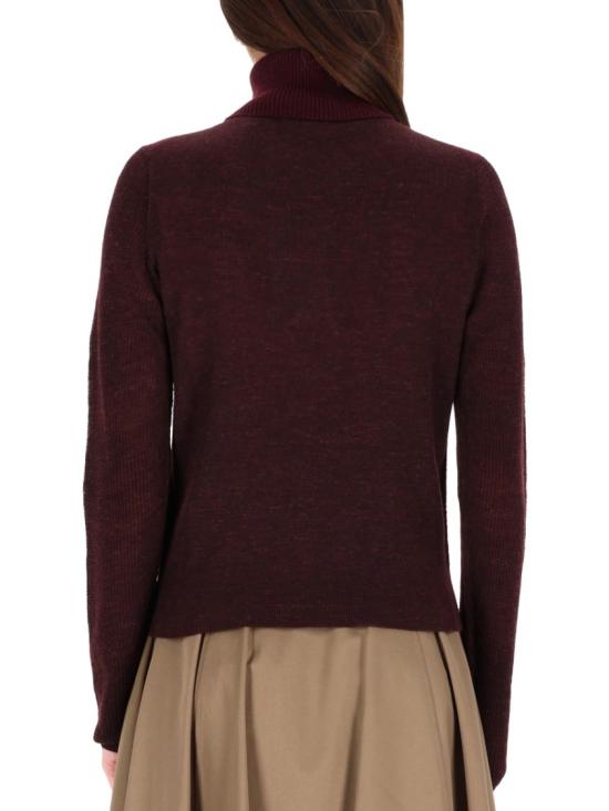  버버리 터틀넥 8115207 C1494 Burgundy - BURBERRY