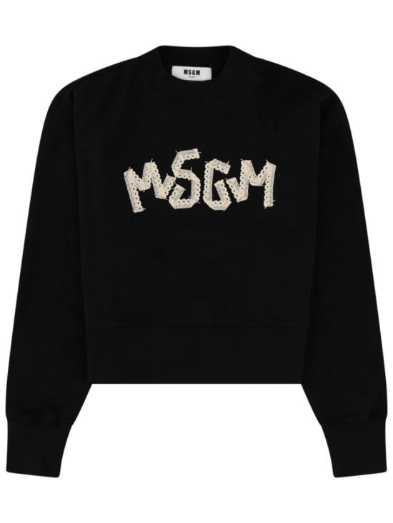 26SS 엠에스지엠 긴팔 티셔츠 4041MDM109D 26700099 Black