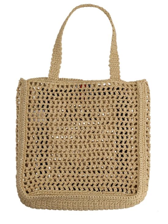 26SS 카사블랑카 숄더백 A SP26 BAG 175 01NATURAL Brown - CASABLANCA