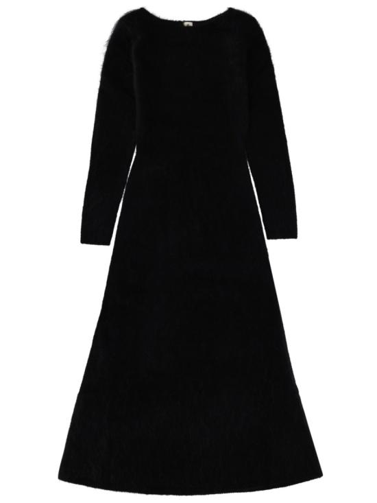 25FW 더 가먼트 롱 원피스 21538 050 Black