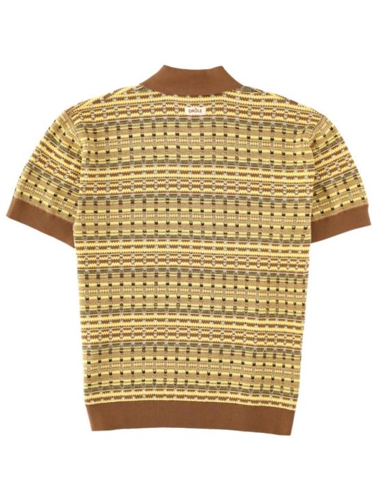26SS 드롤드무슈 폴로 티셔츠 PO207 CO209YELLOW Brown - DROLE DE MONSIEUR