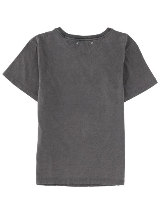  골든구스 반팔 티셔츠 GWP01221 P00067160318 Grey - GOLDEN GOOSE