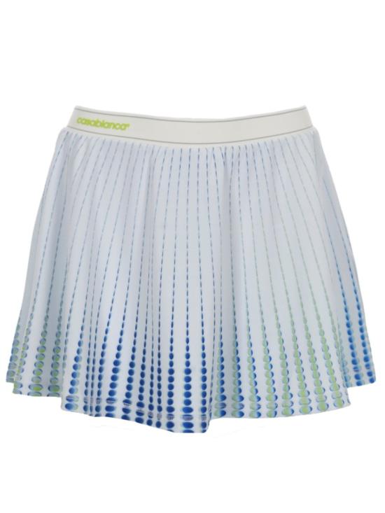 26SS 카사블랑카 숏 스커트 W SP26 SK 192 02DOTS White