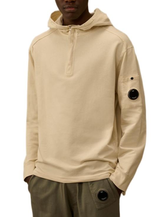 26SS 씨피 컴퍼니 후드 티셔츠 20CMSS023A002246G114 Neutrals - C.P. COMPANY