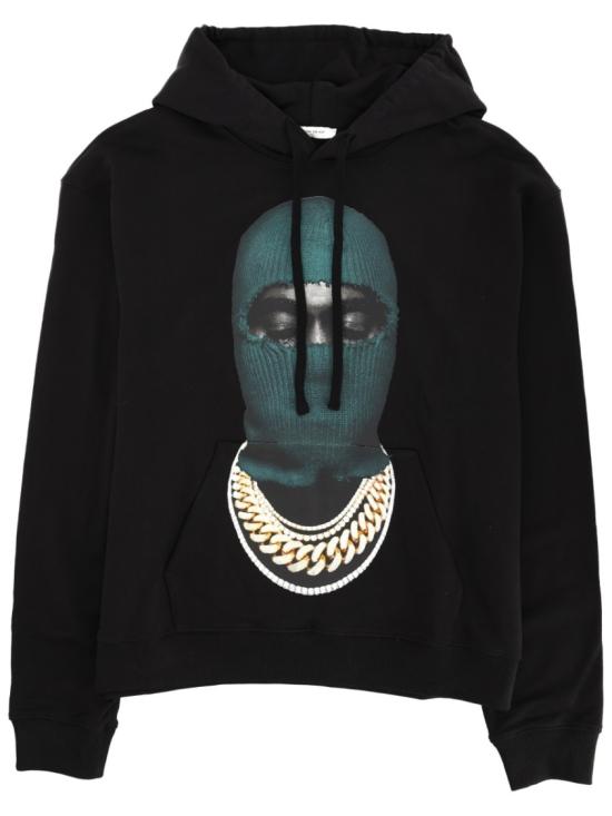 25FW 이놈어닛 후드 티셔츠 NUW25282 009 Black
