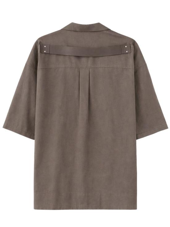 26SS 릭 오웬스 반팔 셔츠 RU01F2298 CV34 Grey - RICK OWENS