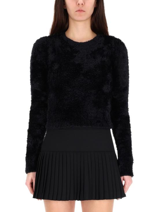 25FW 마린세르 긴팔 티셔츠 WTK037A CKNI0535BK99 Black