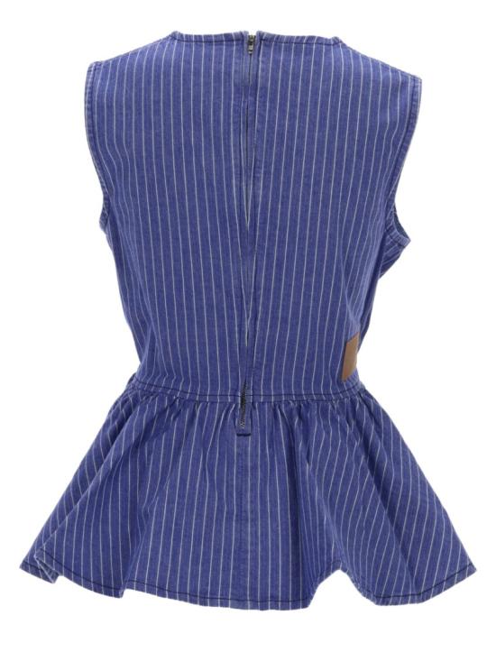 26SS 바움 운드 페르드가르텐 민소매 티셔츠 24846 C7575 Blue - BAUM UND PFERDGARTEN