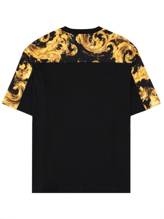 26SS 베르사체 반팔 티셔츠 80GAH610 JS543G89 Black - VERSACE