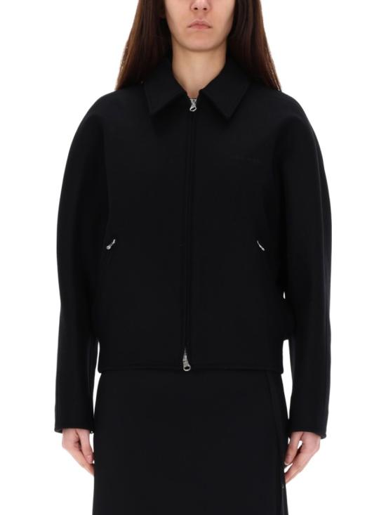 25FW 쿠레쥬 자켓 325CBL308W O01189999 Black - COURREGES