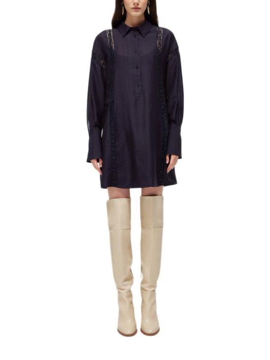 26SS 블루걸 미디 원피스 RA6060T486A93713 Black - BLUGIRL