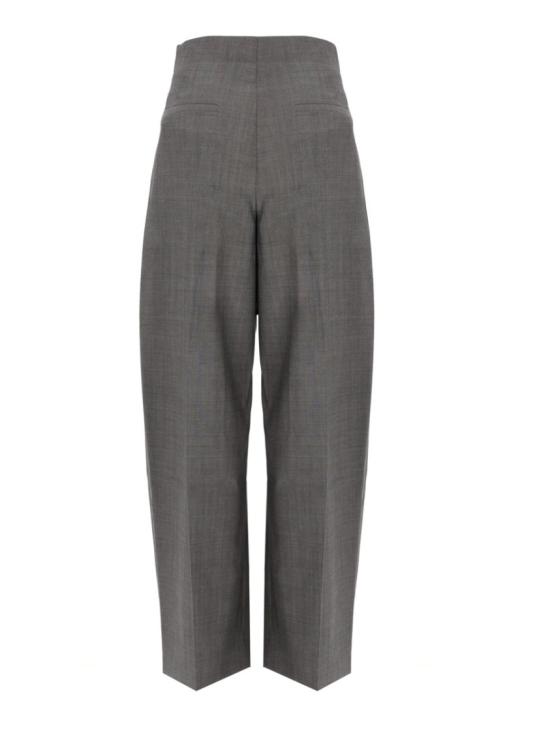  스튜디오 니콜슨 스트레이트 팬츠 LIRASNW 1681 WARMGREY Grey - STUDIO NICHOLSON