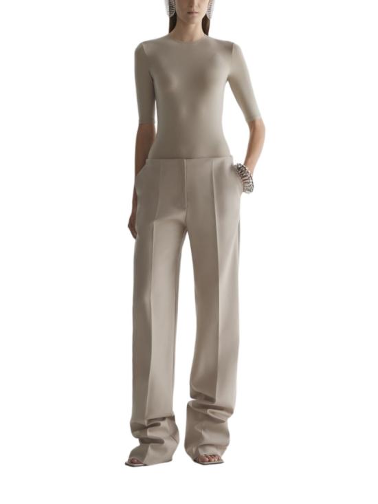 26SS 뮈글러 스트레이트 팬츠 26S1PA 05301032 7322 Neutrals - MUGLER