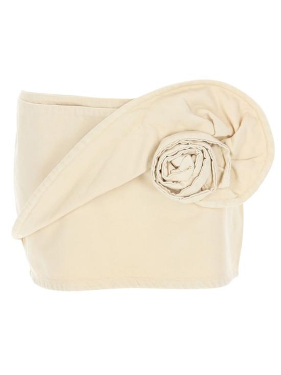 26SS 마그다뷰트림 숏 스커트 203426 BEIGE Neutrals