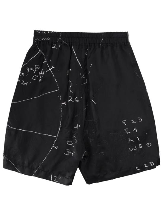 26SS 릭 오웬스 숏팬츠 RU01F2397 KP10911 Black - RICK OWENS
