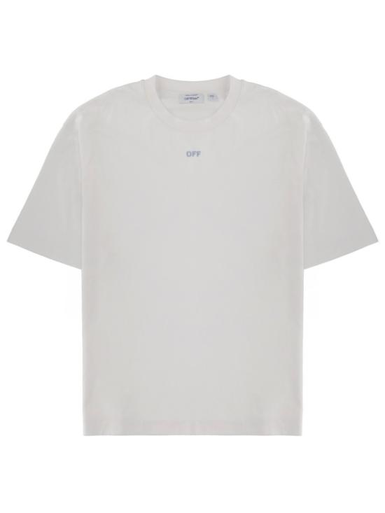 26SS 오프화이트 반팔 티셔츠 44MAA120 S26J00Y100 White