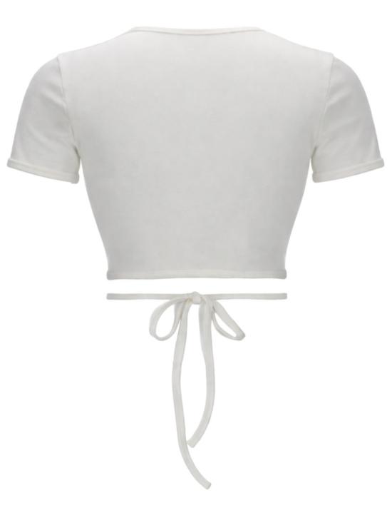 26SS 쿠레쥬 탑 226JTS256 JS02030001 White - COURREGES