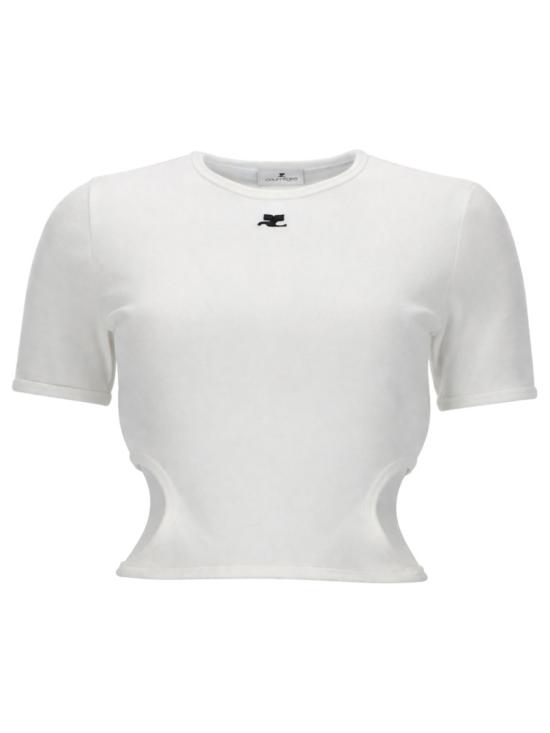 26SS 쿠레쥬 탑 226JTS256 JS02030001 White