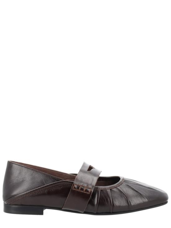 26SS 알로하스 플랫 슈즈 S101033 02 BROWN Black