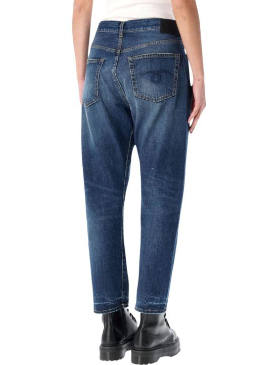 26SS 알13 KELLY 캘리 크로스오버 데님 팬츠 팬츠 R13W2048D381CD381C Blue - R13