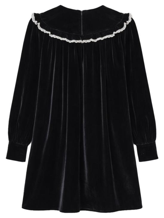 26SS 가니 미디 원피스 A1030110 099 Black - GANNI