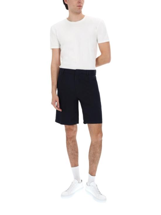  에르메네질도제냐 숏팬츠 UHI37A3 TB17B09R Black - ERMENEGILDO ZEGNA
