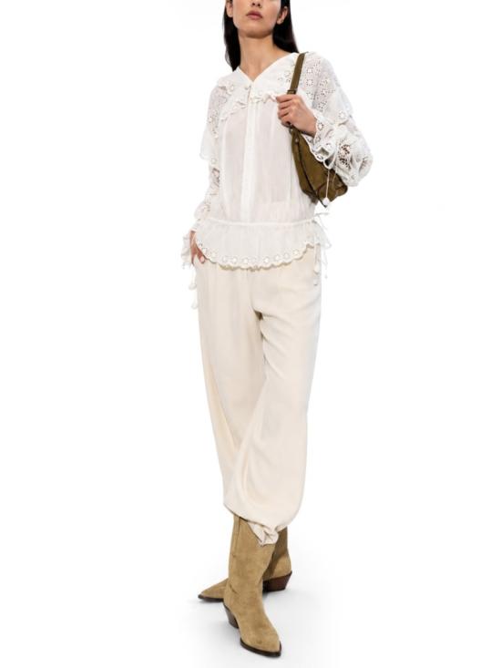26SS 이자벨마랑 탑 HT0886FA D2J17I20WH White - ISABEL MARANT