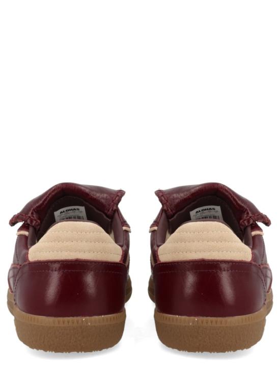 26SS 알로하스 스니커즈 S100829 05 ONIXDEEPBURGUNDY Black - ALOHAS