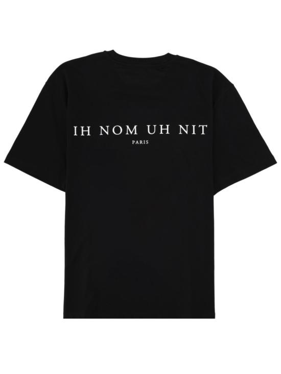 26SS 이놈어닛 반팔 티셔츠 NUS26289 009 Black - IH NOM UH NIT