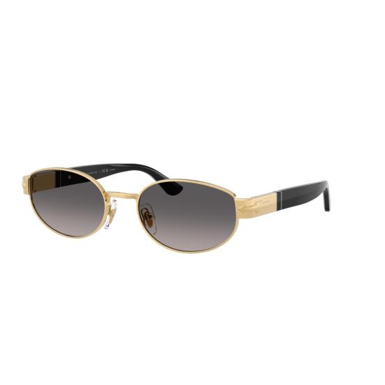 26SS 페르솔 선글라스 그라데이션 렌즈가 장착된 타원형 금속 프레임 - PERSOL