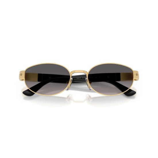 26SS 페르솔 선글라스 그라데이션 렌즈가 장착된 타원형 금속 프레임 - PERSOL