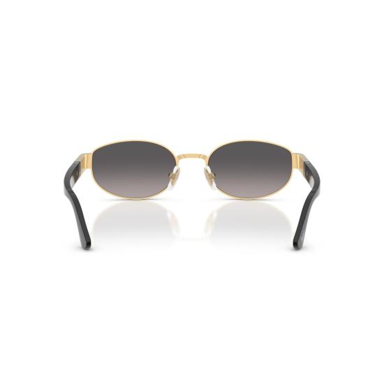 26SS 페르솔 선글라스 그라데이션 렌즈가 장착된 타원형 금속 프레임 - PERSOL