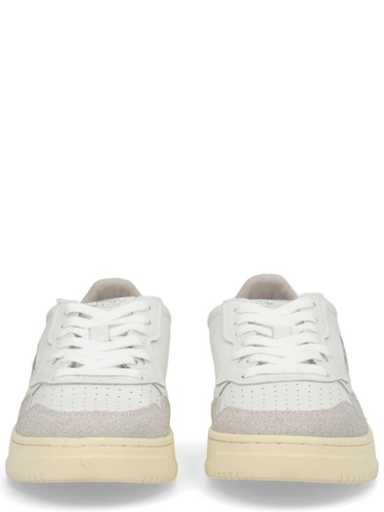 26SS 오트리 메달리스트 로우 레더 스니커즈 AULW PK01 Neutrals - AUTRY
