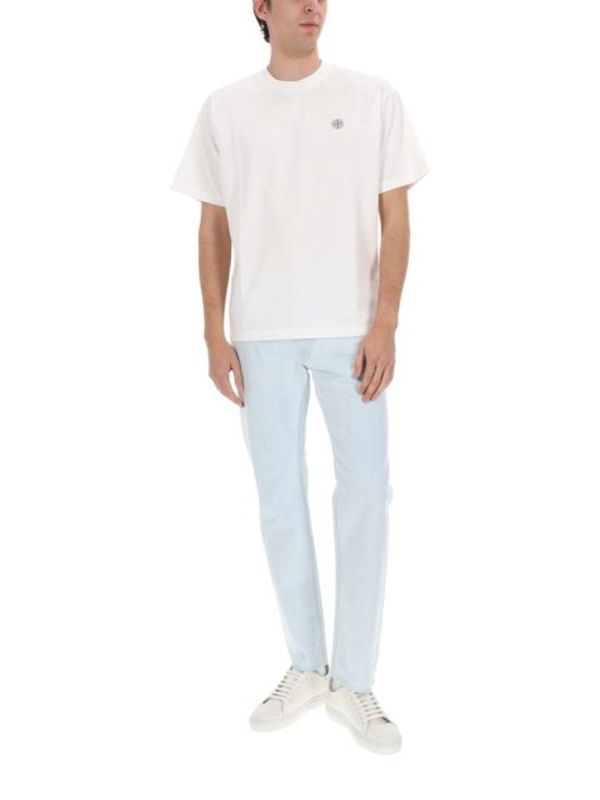  스톤 아일랜드 데님 팬츠 J100005 S00J9VJ203 White - STONE ISLAND