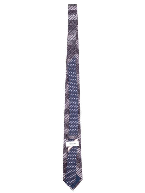 26SS 살바토레 페라가모 넥타이 788884 351311001 Grey - SALVATORE FERRAGAMO