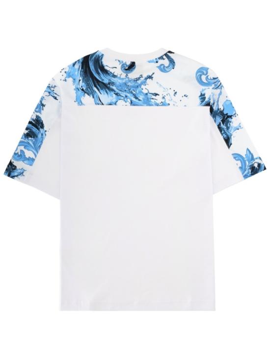 26SS 베르사체 반팔 티셔츠 80GAH610 JS543OE8 White - VERSACE