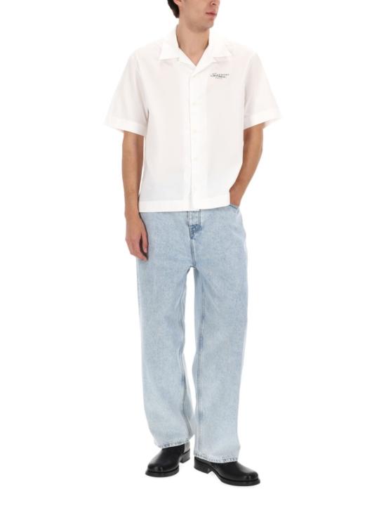  지방시 반팔 셔츠 BM618F1YJQ 100 White - GIVENCHY