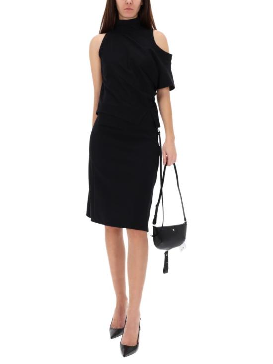 25FW 쿠레쥬 민소매 티셔츠 425JTS231J S02339999 Black - COURREGES