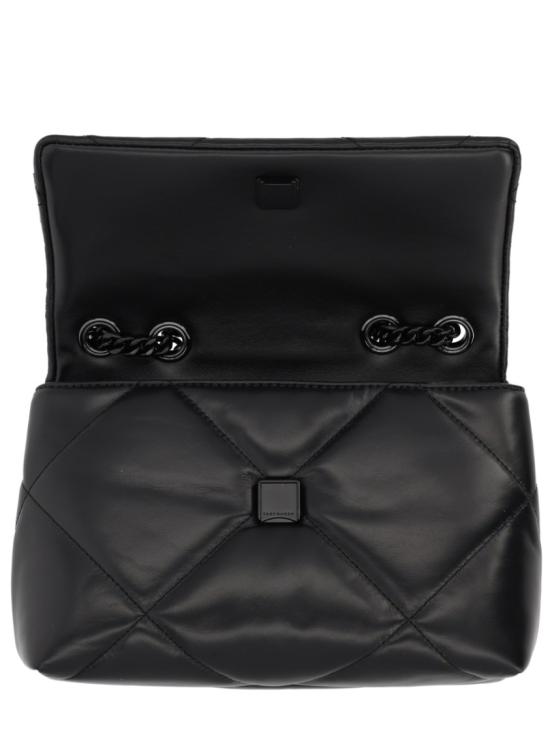 26SS 토리버치 키라 퀼팅 레더 숄더 백 170620 002 Black - TORY BURCH