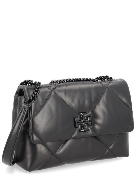 26SS 토리버치 키라 퀼팅 레더 숄더 백 170620 002 Black - TORY BURCH