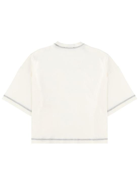 26SS 자크뮈스 레트로 티셔츠 TSW00580AJ0 0226110 White - JACQUEMUS
