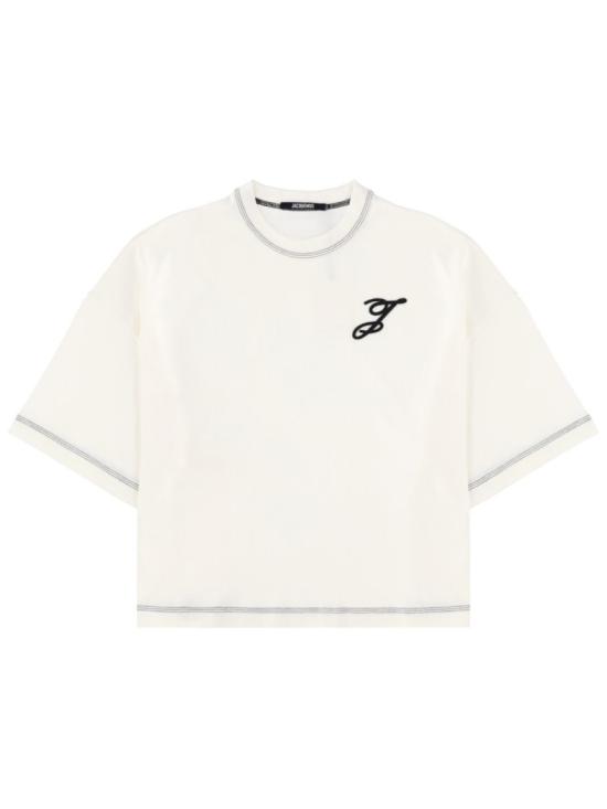 26SS 자크뮈스 레트로 티셔츠 TSW00580AJ0 0226110 White