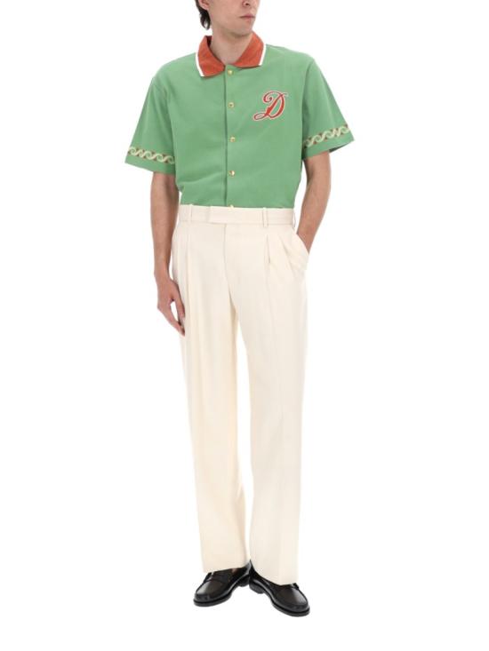 26SS 드롤드무슈 셔츠 SH251 CO264WATERGREEN Green - DROLE DE MONSIEUR
