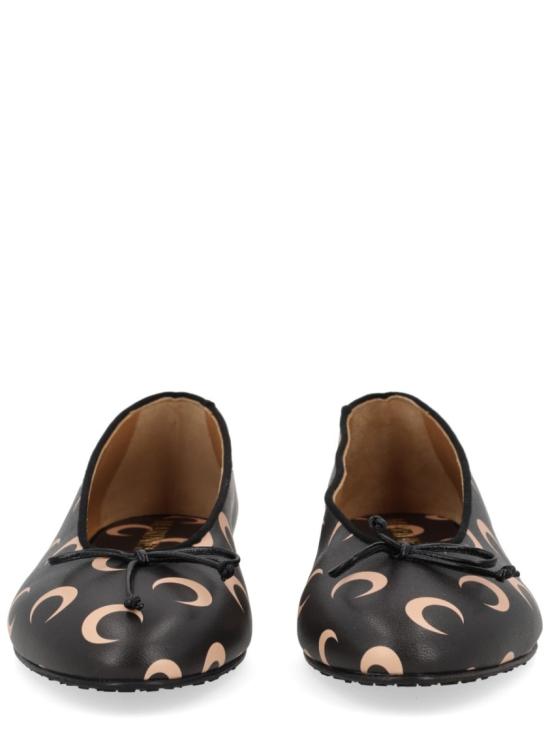 25FW 마린세르 플랫 슈즈 WFL002A CLEA0069IT99 Black - MARINE SERRE