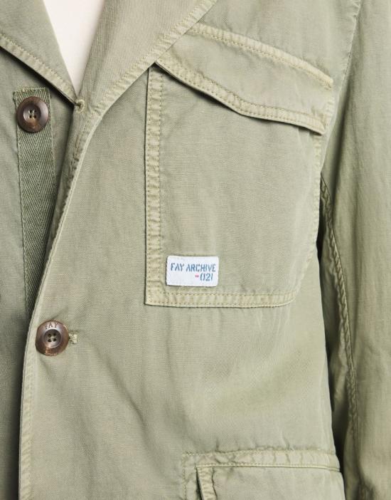 26SS 페이 자켓 MAM1952080TRR6V408 Green - FAY